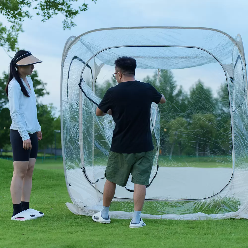 เต็นท์ฟอง ClearView: ตั้งค่าได้ทันทีเพื่อความสนุกกลางแจ้งทุกฤดูกาล